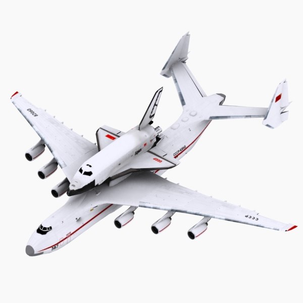 An-225 An-225 Buran 1/400モデル Buran 1⁄400モデル