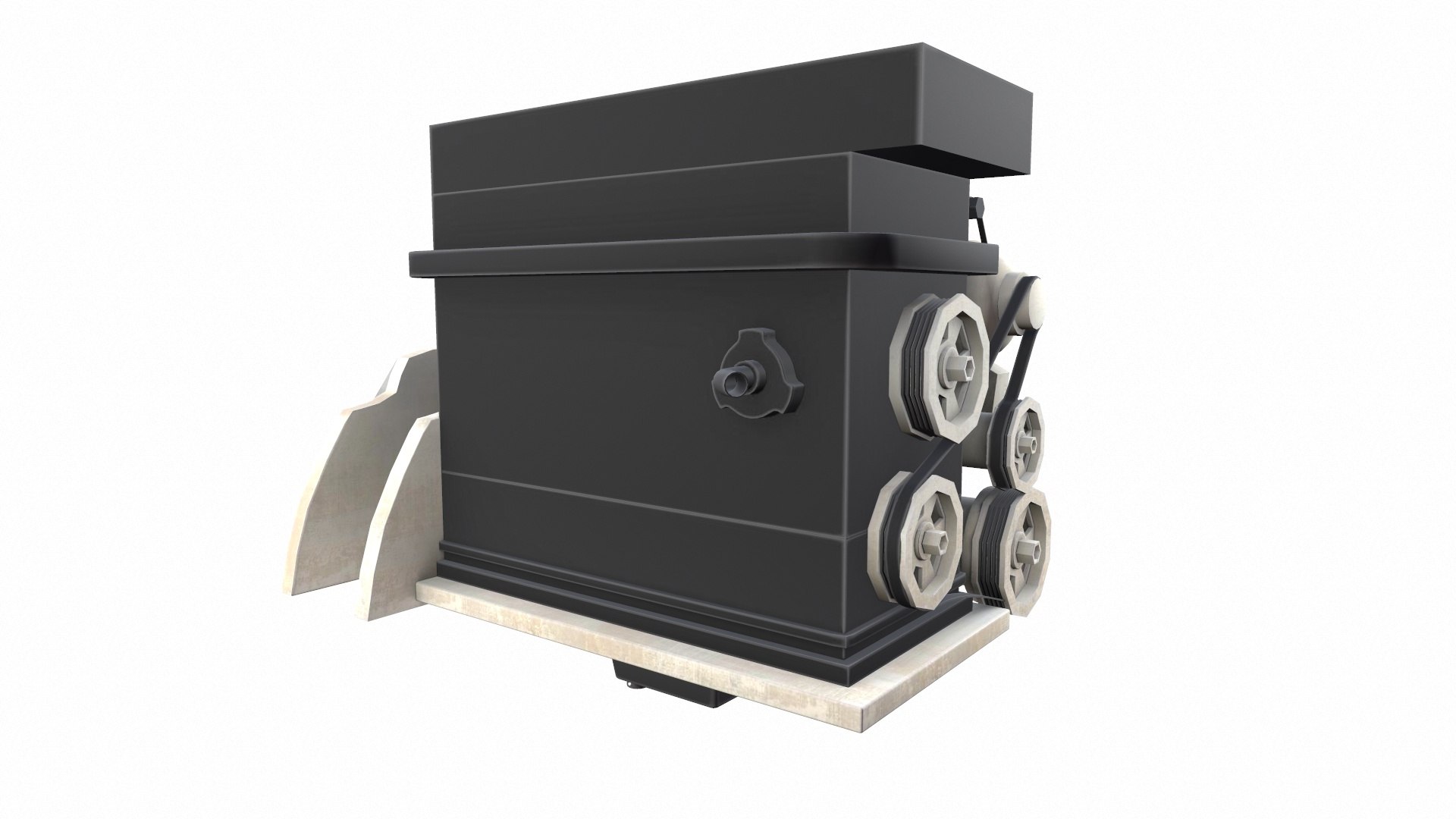 Car Engine Low Poly 3D Model - TurboSquid 2342735