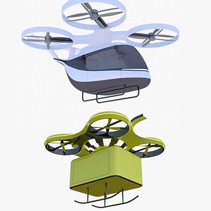 3D Passenger and delivery drone