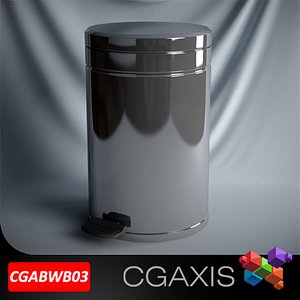 3d model wastepaper basket