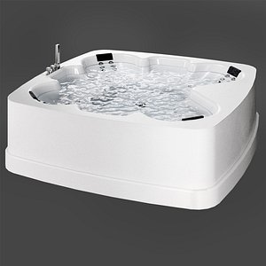 3D Jacuzzi 01 model