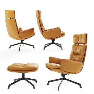 kff lounge chair 3D model