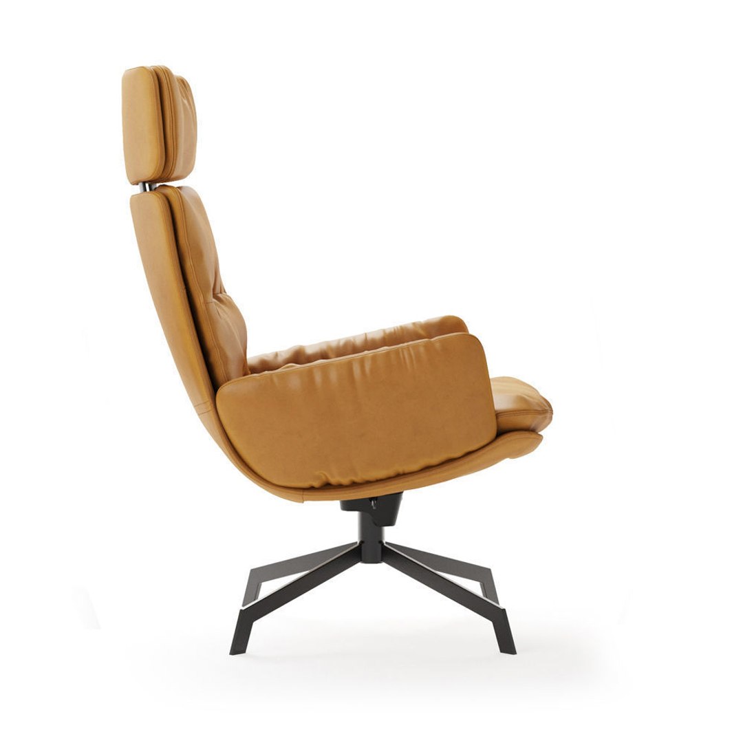 Kff Lounge Chair 3D Model - TurboSquid 1527607