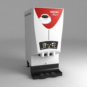 coffee machine cafe nescafe 3D