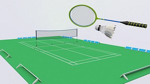 3D Badminton Collection 1
