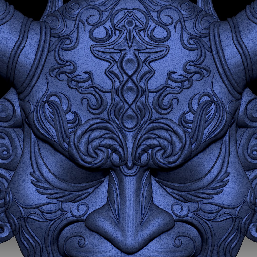 3D Oni mask Japanese demon - bas-relief for CNC router or 3D printer model https://p.turbosquid.com/ts-thumb/AS/H3yf8b/KW/wireframe2/jpg/1717146907/1920x1080/fit_q87/650e32fa44999a05fad414a8733ae5aa46866bd8/wireframe2.jpg