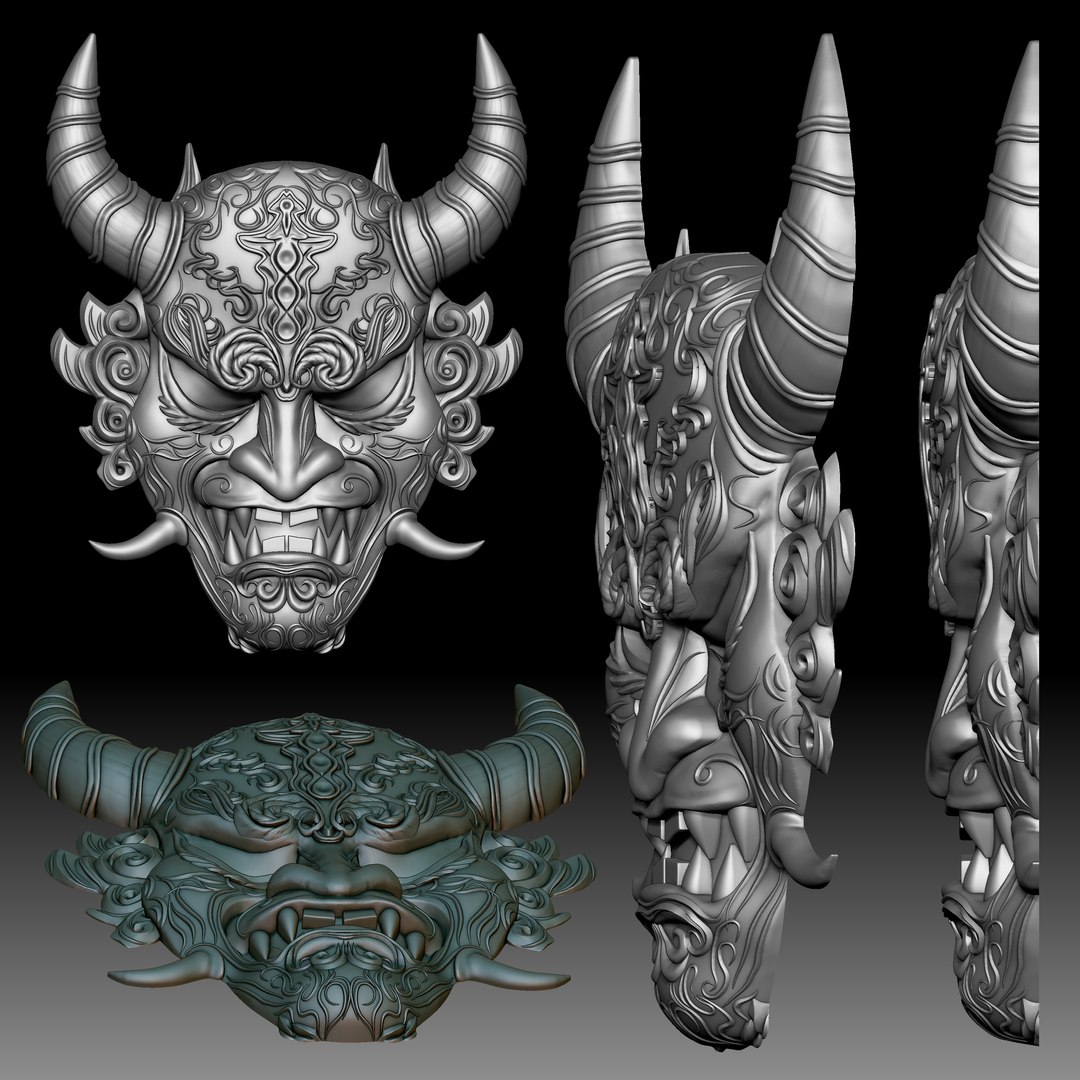 3D Oni mask Japanese demon - bas-relief for CNC router or 3D printer model https://p.turbosquid.com/ts-thumb/AS/H3yf8b/Rn/12/jpg/1717146908/1920x1080/fit_q87/e78211a513f8dadcf9379160a25bb67627f44d01/12.jpg