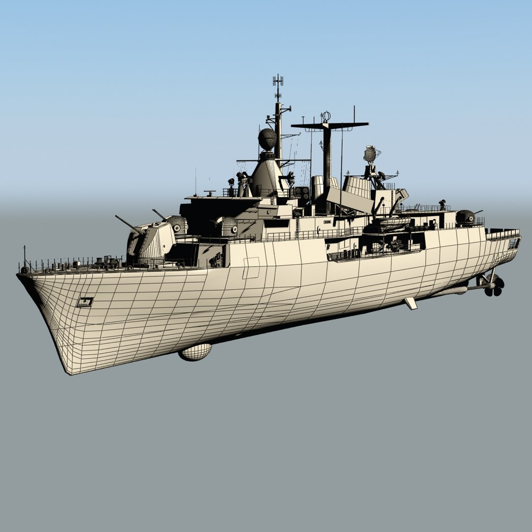 3d Model Meko 360 Frigate