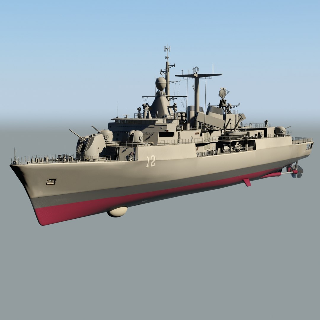 3d Model Meko 360 Frigate