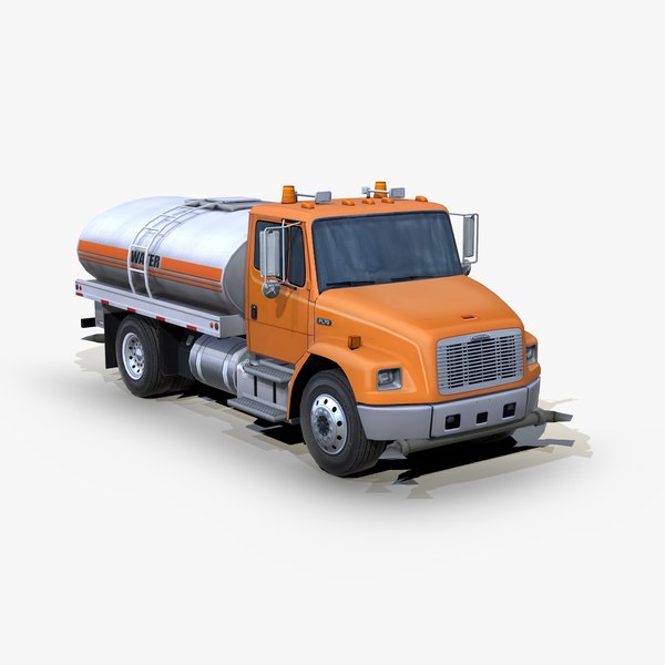 Freightliner FL70 2001 Tank truck s01 3D model