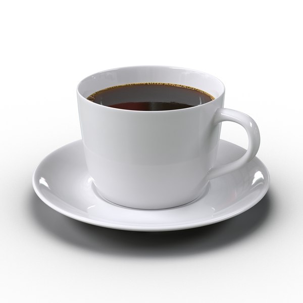 coffee cups 3d model