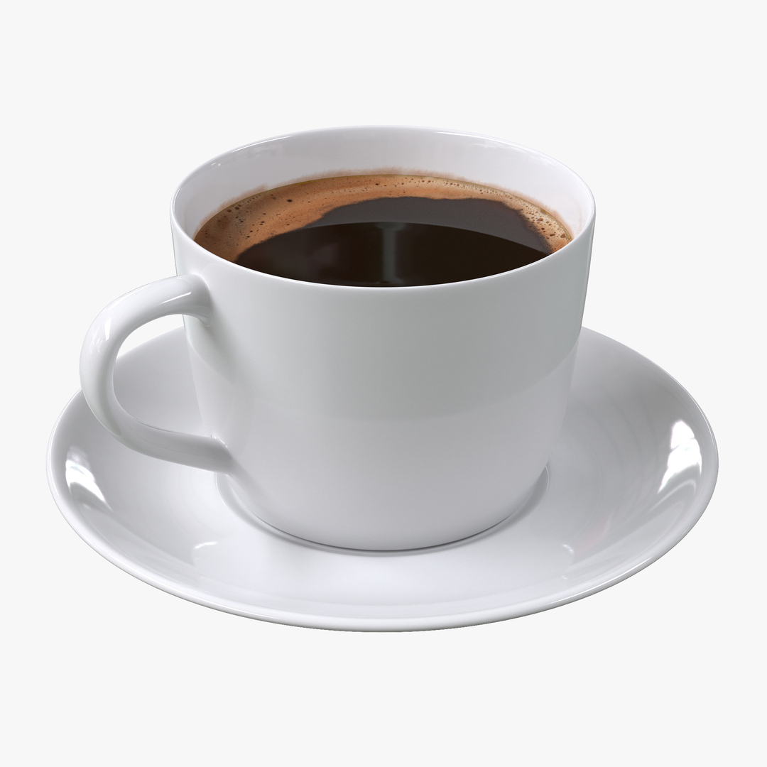 coffee cups 3d model