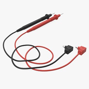 Multimeter Test Leads with Banana Plugs