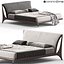 Cattelan Italia Nelson Contemporary  Double Bed