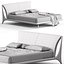 Cattelan Italia Nelson Contemporary  Double Bed