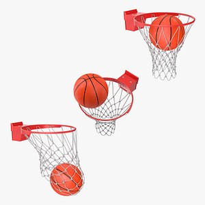 3D Animated Basketball Collection