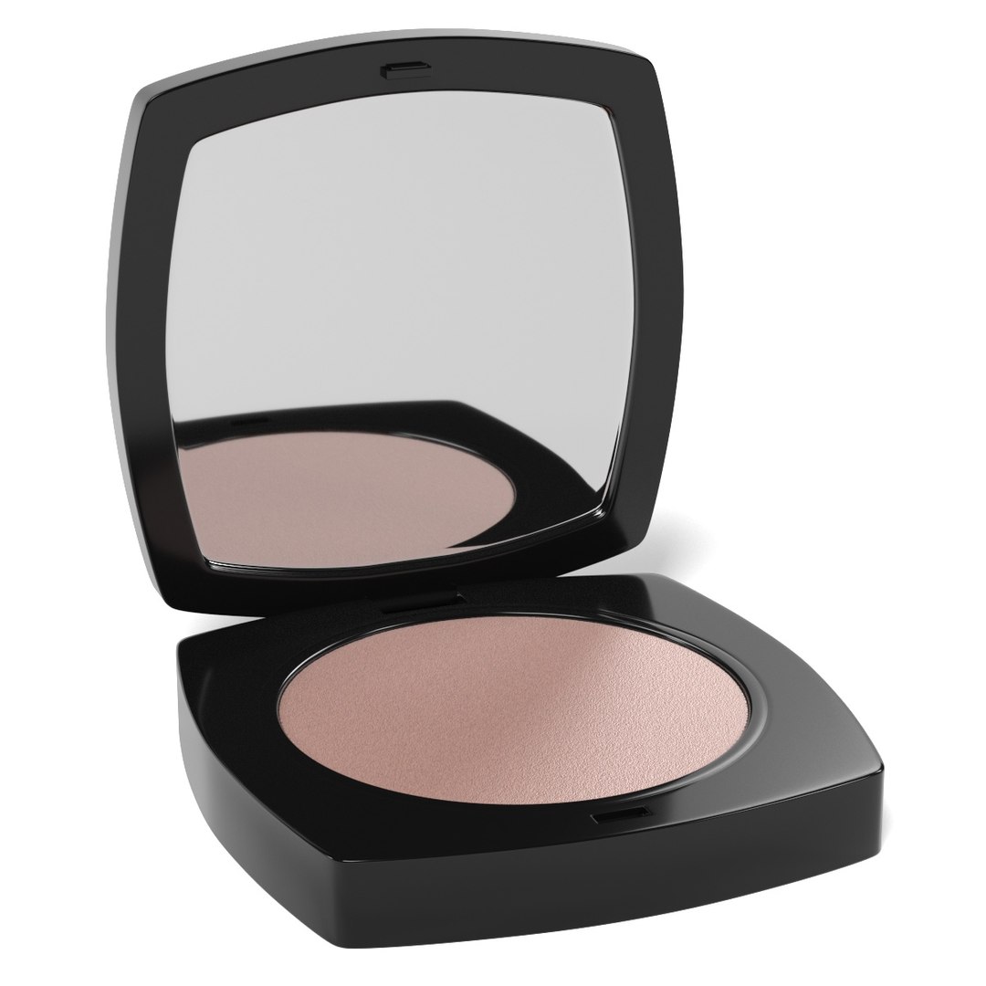 face powders 3d model