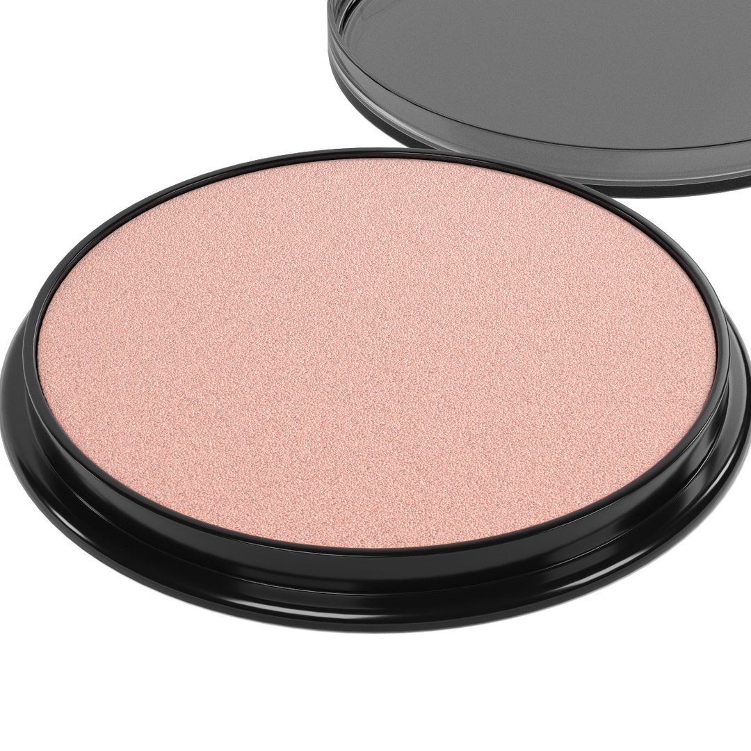 face powders 3d model