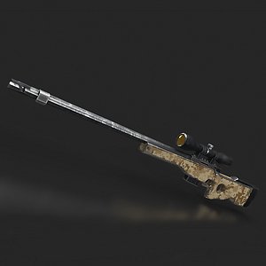 3D awp gun