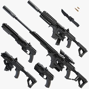 3D Futuristic Weapons