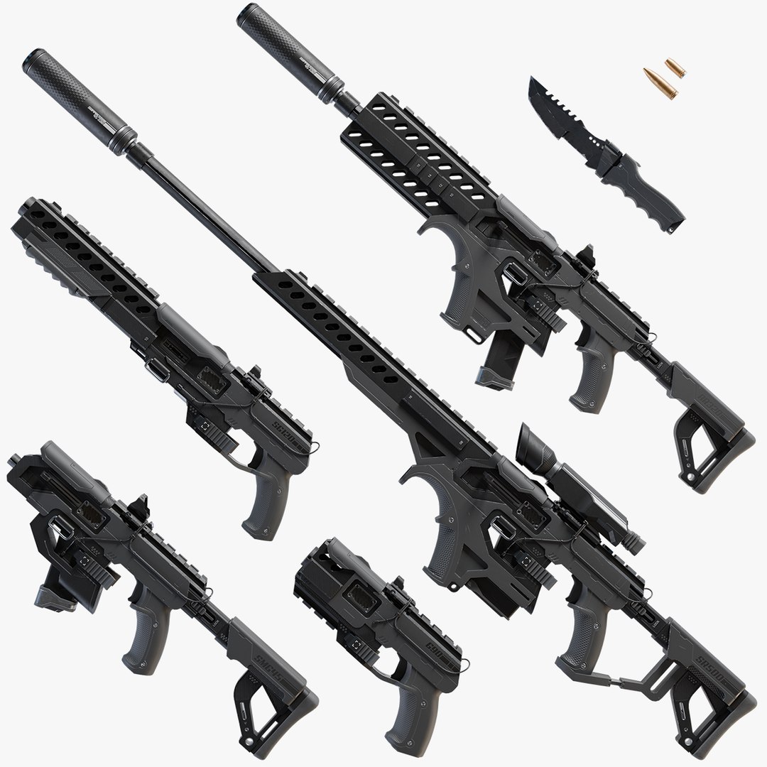 M31 Riot Shotgun 3d Model