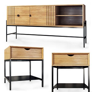Sideboard Clara nightstand Mambo by La Redoute