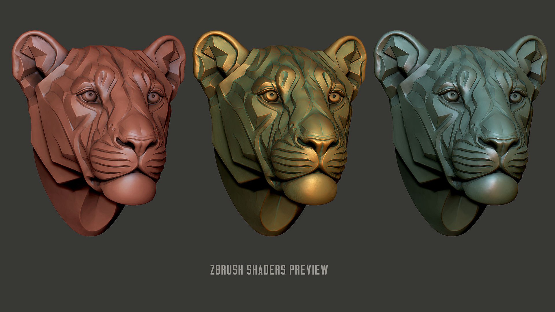 3D lion lioness stylized https://p.turbosquid.com/ts-thumb/AS/f95Oqx/ix/lionessheadsculpturestylizedzbr02/jpg/1608647899/1920x1080/fit_q87/00e8d1578dac2664316c01c1578af8d873596568/lionessheadsculpturestylizedzbr02.jpg