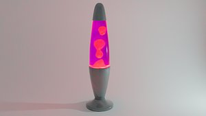 Lava lamp 3D model