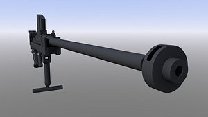 rifle anti-tank boys 55 3D model