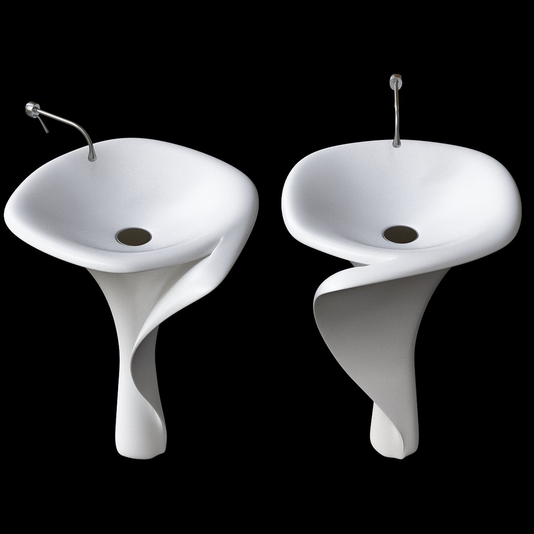 3D washbasin wash sink model - TurboSquid 1569699