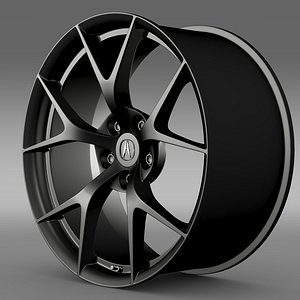 3d max acura nsx rim 2015