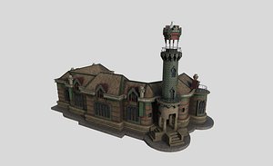3D sobrellano palace gaud