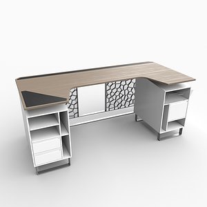 modern table voronoi 3D model