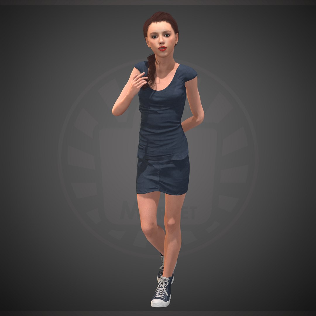 Character people human 3D model - TurboSquid 1682185