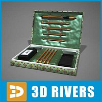 Calligraphy set by 3DRivers