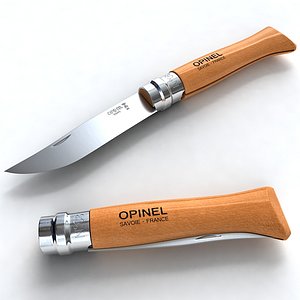 3d model knife