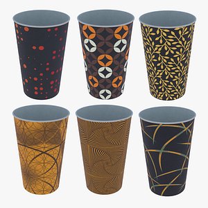 Coffee cups empty PBR