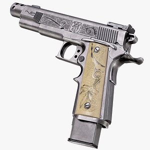 Safari Arms Matchmaster Custom 1911 Pistol AAA PBR Game Ready
