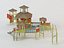 3d model lappset playground equipment park