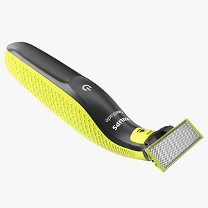 3D model Philips OneBlade Trimmer Yellow