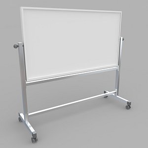 3D whiteboard stand