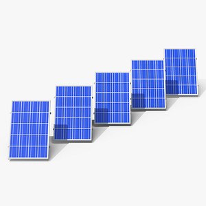 Solar Panels 3D model