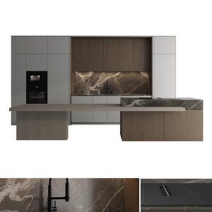 3D Kitchen set 20