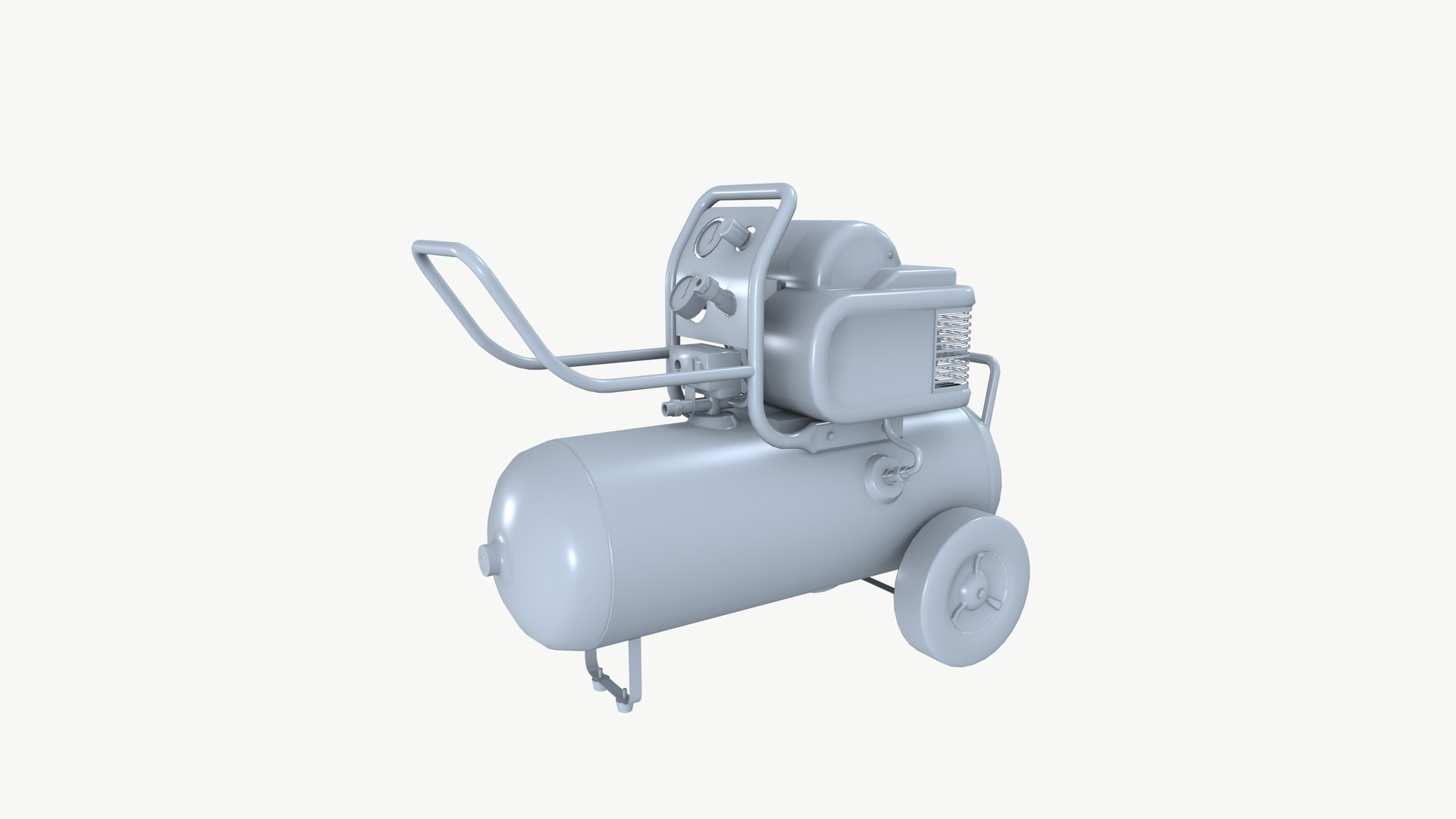 3D Air Compressor - TurboSquid 2390029