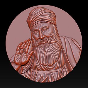 Guru Nanak for CNC Router 3D model