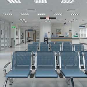 3D model Hospital Interior