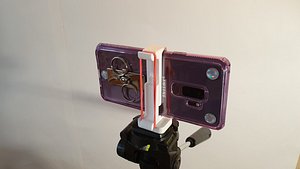 Smartphone tripod adapter 1/4" Thread