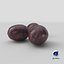 dark grapes 3D model