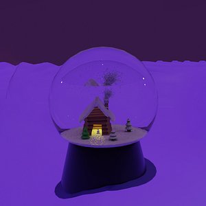 A Winter Wonderland in a Glass Sphere