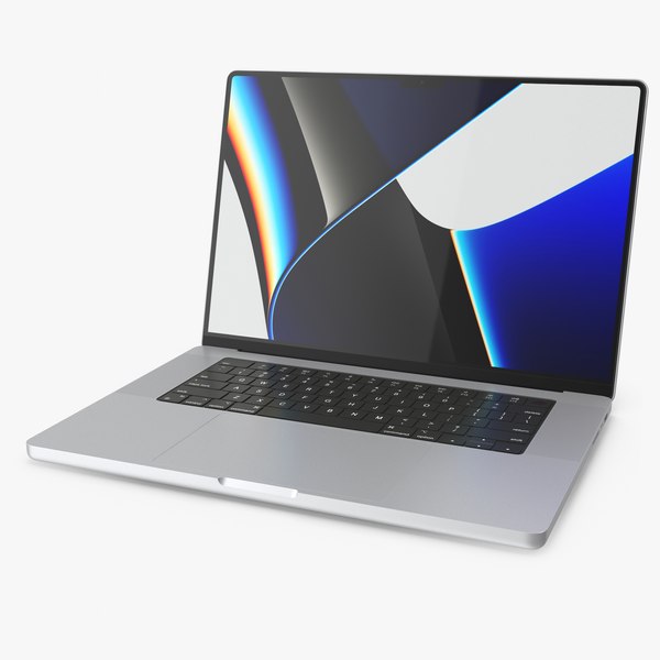 Silver MacBook Pro 16 Inch 2021 model